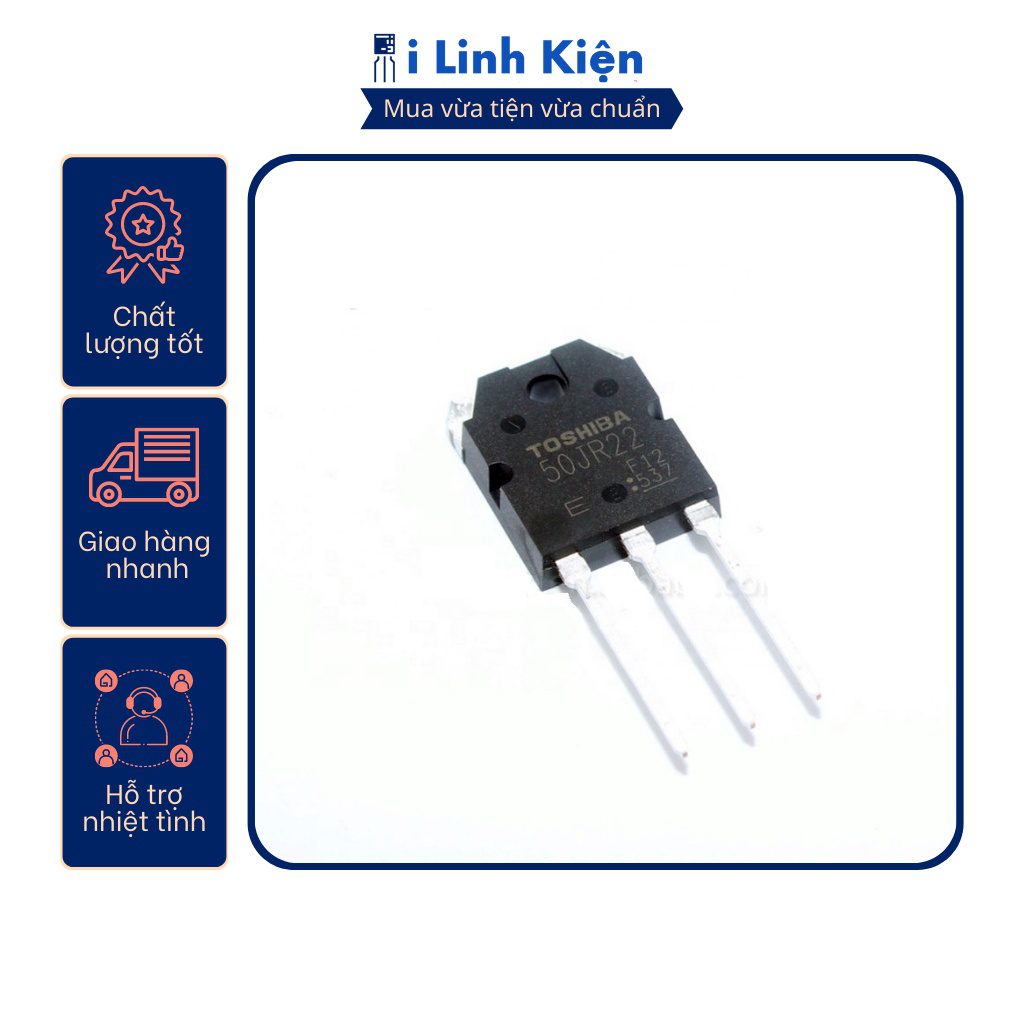 IGBT 50JR22 GT50JR22 50A 600V tháo máy chất lượng tốt ( kiểm tra trước khi gửi hàng) 1 IGBT 50JR22 GT50JR22 50A 600V tháo máy chất lượng tốt ( kiểm tra trước khi gửi hàng)