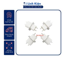 Chân cắm đèn lò vi sóng màu trắng bền bỉ. 6 257ba765ce4c3ed2f9b69c073695a141