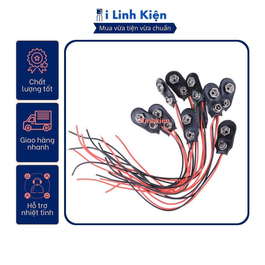 Mũ pin 9V chất lượng giá rẻ 4 Mũ pin 9V chất lượng giá rẻ - Ảnh 4