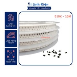 Điện trở dán 0603 1/16W 510K - 10M 1% chất lượng tốt (dây 100c) 11 36c335c7342b953d48692e32cfd3c4f9
