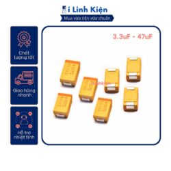 Tụ tantalum SMD 6V 3.3uF - 47uF chất lượng tốt