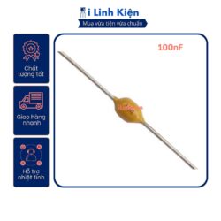 Tụ sứ vàng 104 100nF 0.1uF 50V đóng dây (10c) 5 7c319e29370d2447e5854c17eafc5776