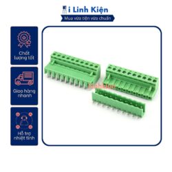 Cầu đấu 10P 2EDG5.08-10P 5.08mm xanh cong xanh thẳng 5 7f2530b7f068a81faec6cdf6b14c0833