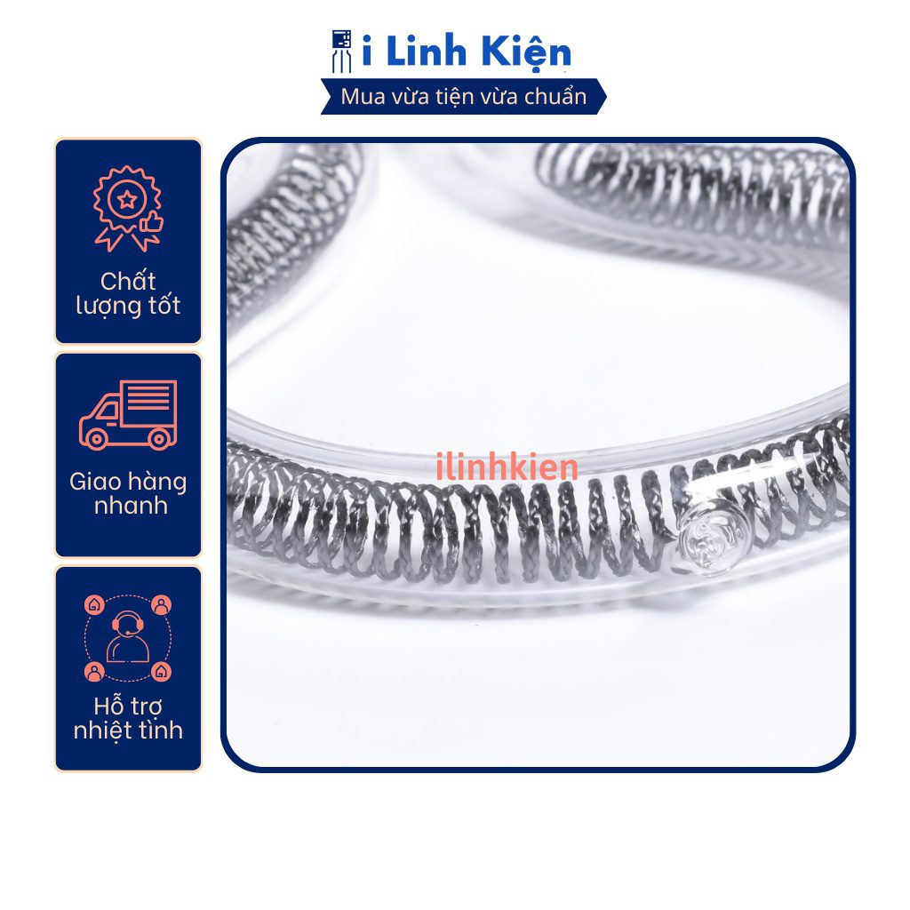 Bóng đèn quạt sưởi halogen chữ U 1200W sợi carbon chất lượng cao 6 Bóng đèn quạt sưởi halogen chữ U 1200W sợi carbon chất lượng cao - Ảnh 6