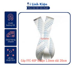 Cáp FFC 40P thuận 1.0mm dài 20cm loại 1