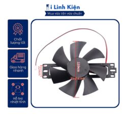 Quạt bếp từ 18V 12V tản nhiệt cho IGBT sải cánh 11cm, 8.5cm chất lượng cao. 17 869e80fa883a60896acc71f4c836ca52