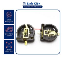 Đế pin CR1220 chân dán SMD, chân cắm DIP