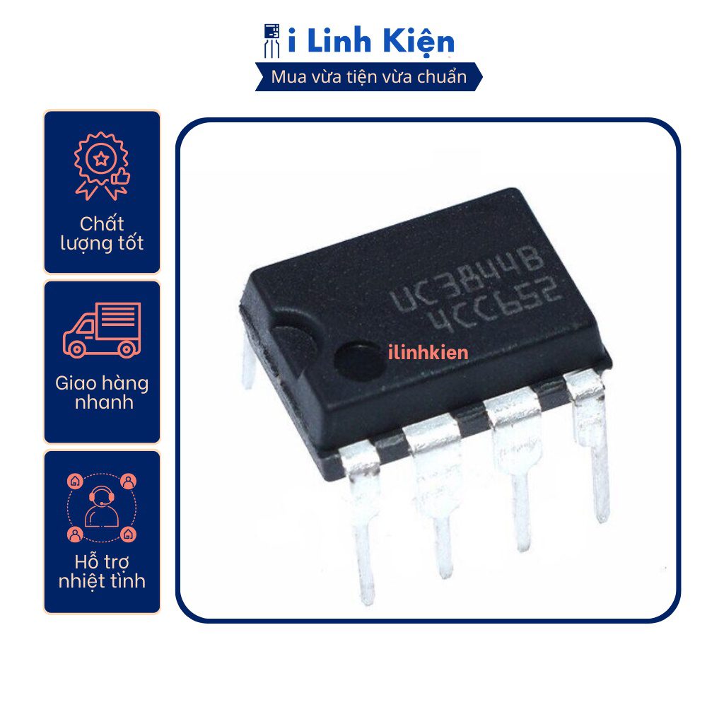 UC3844 UC3844B DIP-8 chính hãng 1 UC3844 UC3844B DIP-8 chính hãng