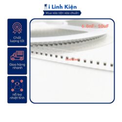 Tụ dán 0805 SMD 6.8nF - 10uF chất lượng tốt (dây 10c) 5 96a532c3191d94e983ef680d6c284625