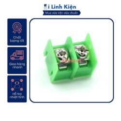 Cầu đấu 2P KF7.62-2P 7.62mm màu đen màu xanh loại tốt