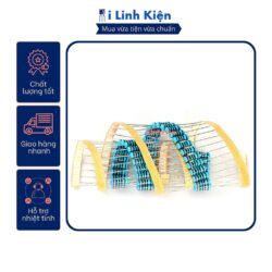Điện trở 1W 330R-3.3K 1% chân đồng túi 10 con. 9 9fda47baa32244869be35621959f709b