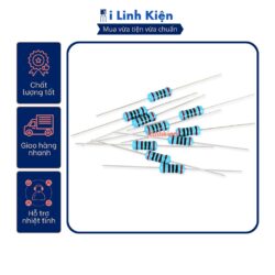 Điện trở 1W 330R-3.3K 1% chân đồng túi 10 con. 8 f10ff26a05111b73695d95479f747b90