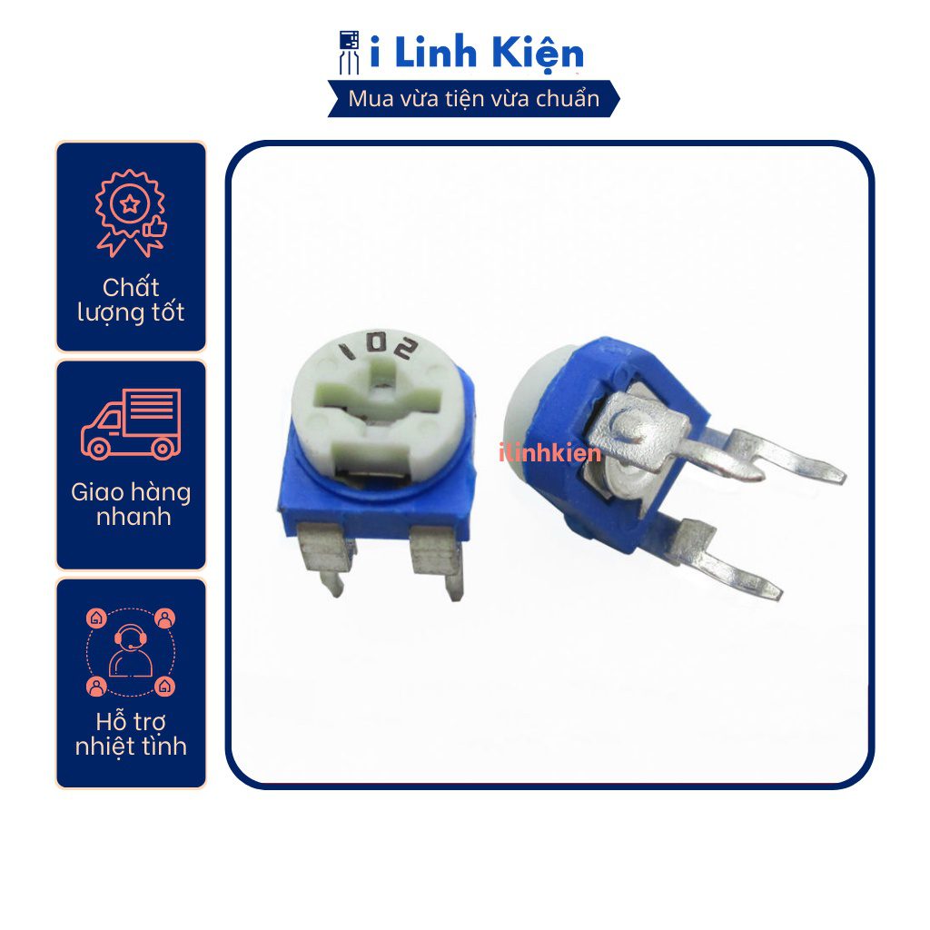 Biến trở tam giác RM065 100R - 1M chất lượng tốt 8 Biến trở tam giác RM065 100R - 1M chất lượng tốt - Ảnh 8