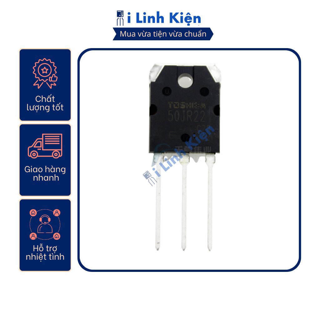 IGBT 50JR22 GT50JR22 50A 600V tháo máy chất lượng tốt ( kiểm tra trước khi gửi hàng) 3 IGBT 50JR22 GT50JR22 50A 600V tháo máy chất lượng tốt ( kiểm tra trước khi gửi hàng) - Ảnh 3