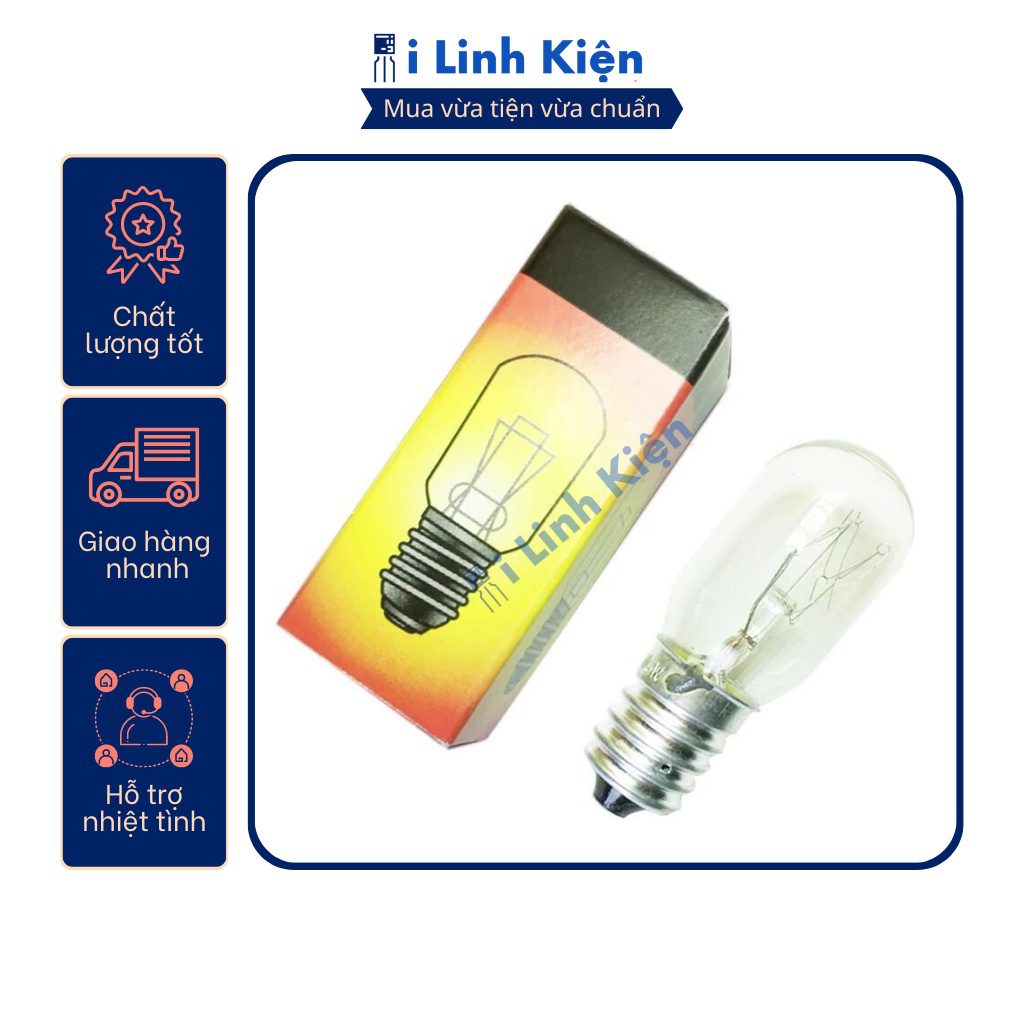 Bóng đèn lò vi sóng 15W 220V chất lượng tốt. 3 Bóng đèn lò vi sóng 15W 220V chất lượng tốt. - Ảnh 3