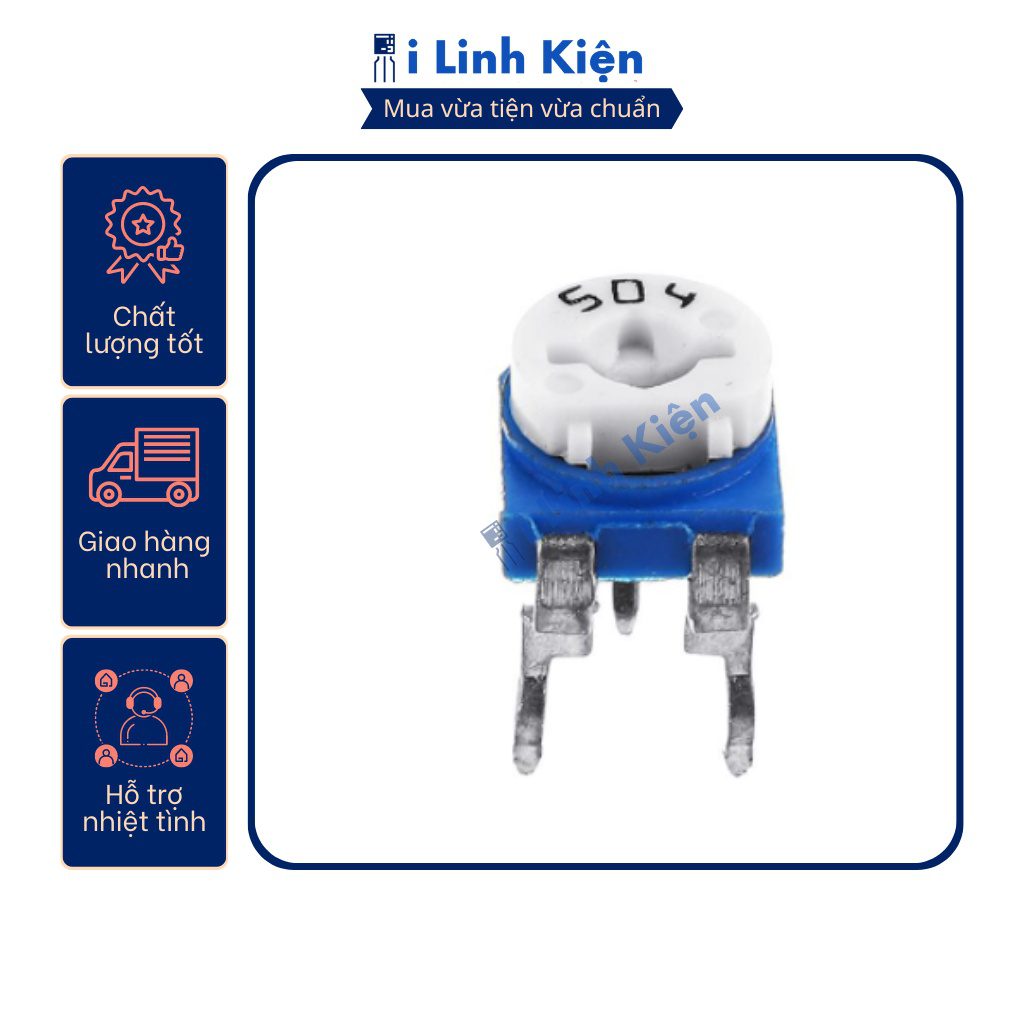 Biến trở tam giác RM065 100R - 1M chất lượng tốt 3 Biến trở tam giác RM065 100R - 1M chất lượng tốt - Ảnh 3