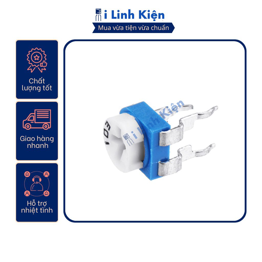 Biến trở tam giác RM065 100R - 1M chất lượng tốt 4 Biến trở tam giác RM065 100R - 1M chất lượng tốt - Ảnh 4