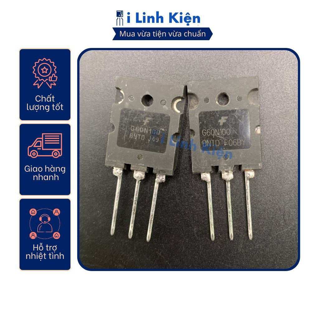 60N100 IGBT G60N100 60A 100V tháo máy chất lượng tốt. (kiểm tra trước khi gửi) 9 60N100 IGBT G60N100 60A 100V tháo máy chất lượng tốt. (kiểm tra trước khi gửi) - Ảnh 9