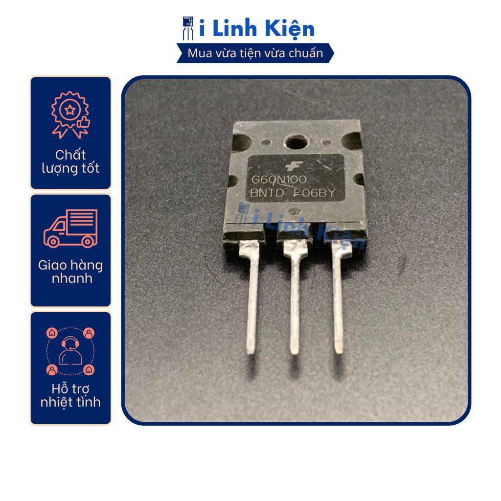 60N100 IGBT G60N100 60A 100V tháo máy chất lượng tốt. (kiểm tra trước khi gửi) 6 60N100 IGBT G60N100 60A 100V tháo máy chất lượng tốt. (kiểm tra trước khi gửi) - Ảnh 6