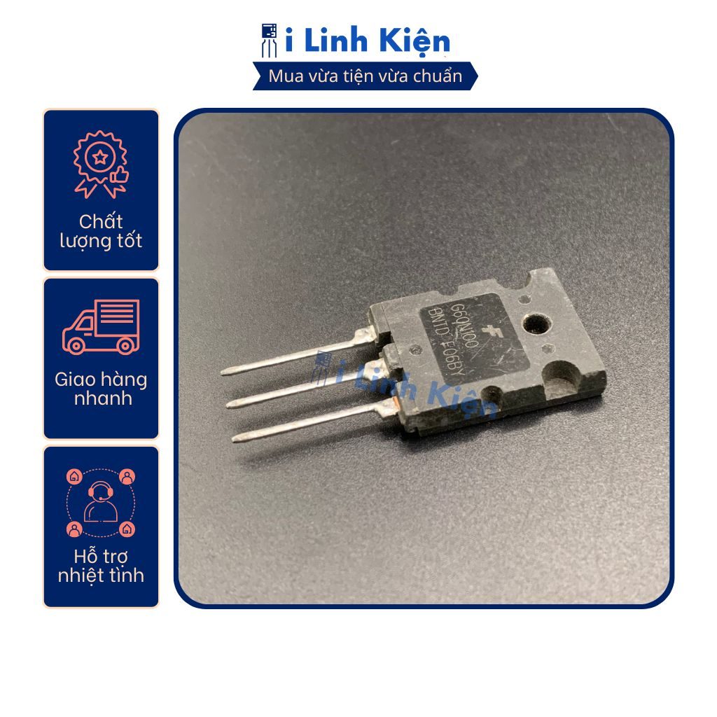 60N100 IGBT G60N100 60A 100V tháo máy chất lượng tốt. (kiểm tra trước khi gửi) 8 60N100 IGBT G60N100 60A 100V tháo máy chất lượng tốt. (kiểm tra trước khi gửi) - Ảnh 8