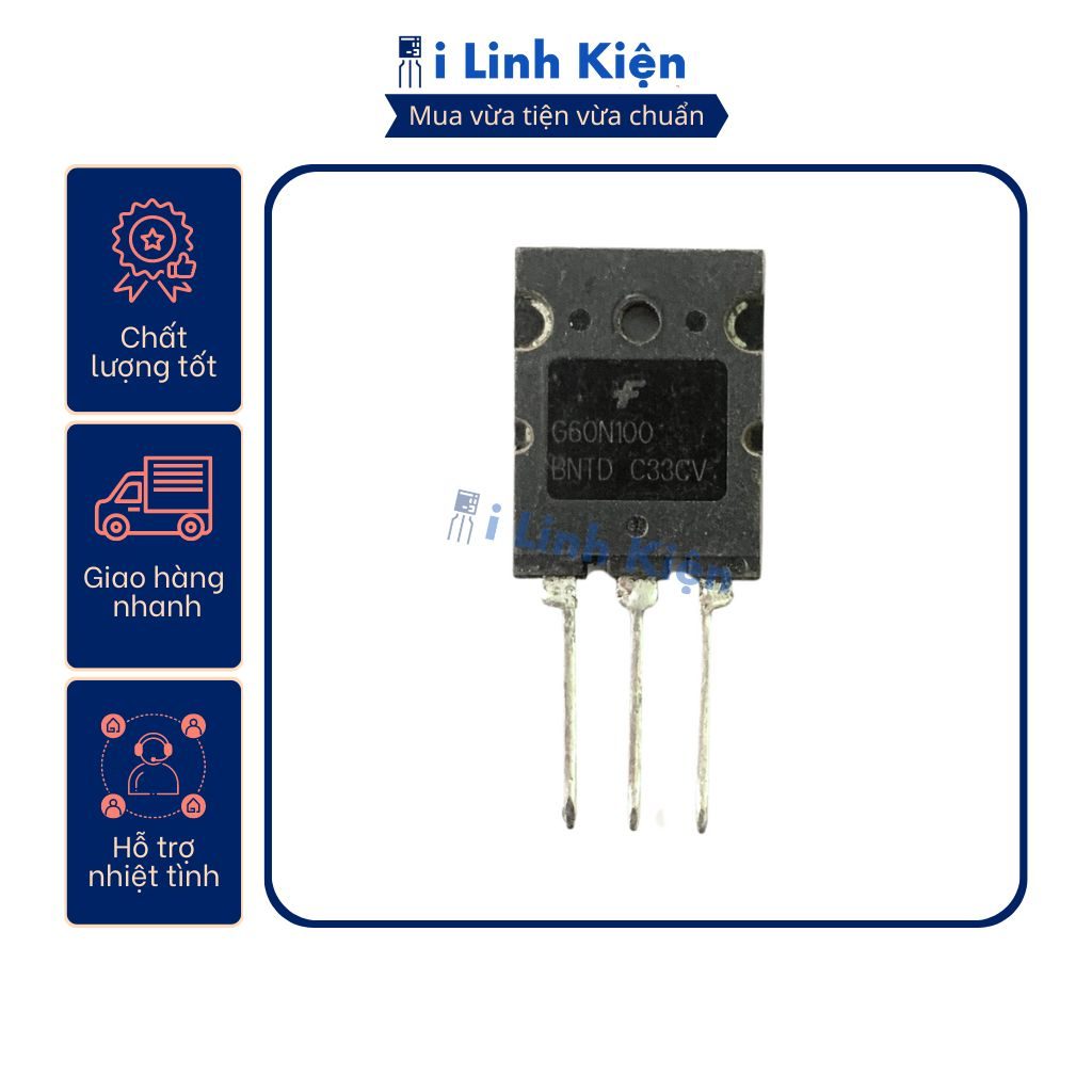 60N100 IGBT G60N100 60A 100V tháo máy chất lượng tốt. (kiểm tra trước khi gửi) 1 60N100 IGBT G60N100 60A 100V tháo máy chất lượng tốt. (kiểm tra trước khi gửi)