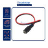 Dây nguồn Jack DC đực - cái 5.5x2.1mm chất lượng tốt.