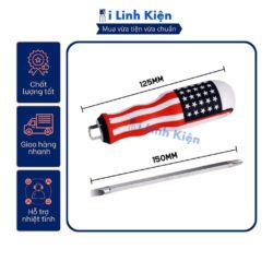 Tô vít, tuốc nơ vít đổi 2 đầu cờ Mỹ 200mm đa năng tiện dụng. 15 vn 11134207 7qukw ljb6ly7gwf7w60