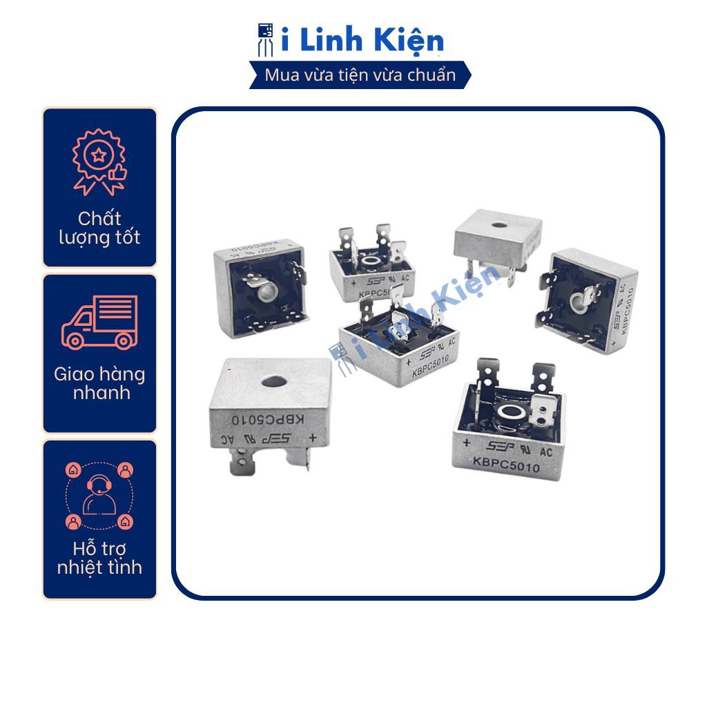 KBPC3510 KBPC5010 Diode cầu 35A 1000V DIP-4 3 KBPC3510 KBPC5010 Diode cầu 35A 1000V DIP-4 - Ảnh 3