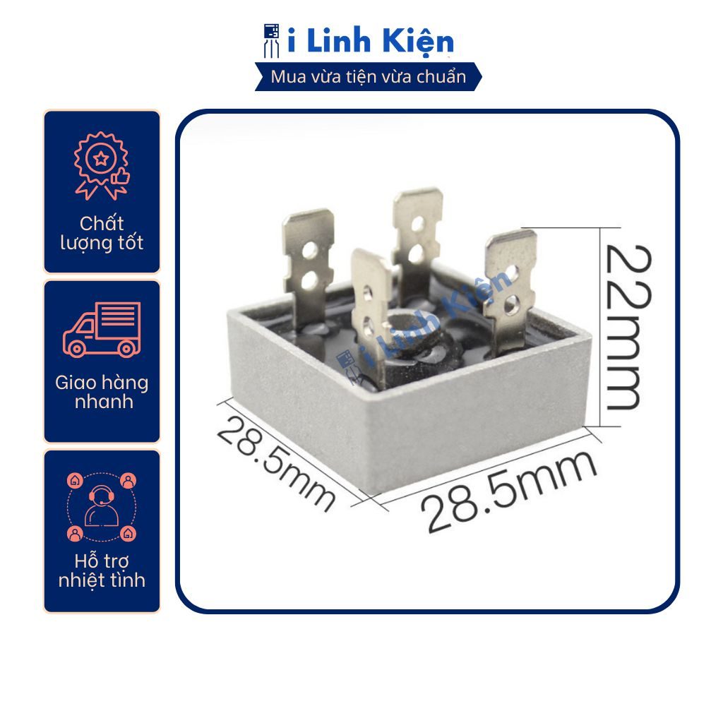 KBPC3510 KBPC5010 Diode cầu 35A 1000V DIP-4 5 KBPC3510 KBPC5010 Diode cầu 35A 1000V DIP-4 - Ảnh 5