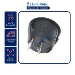 Công tắc bập bênh tròn KCD1-105 6(4)A 250V 2P không đèn chất lượng cao. 19 vn 11134207 7r98o llptv87oscm783