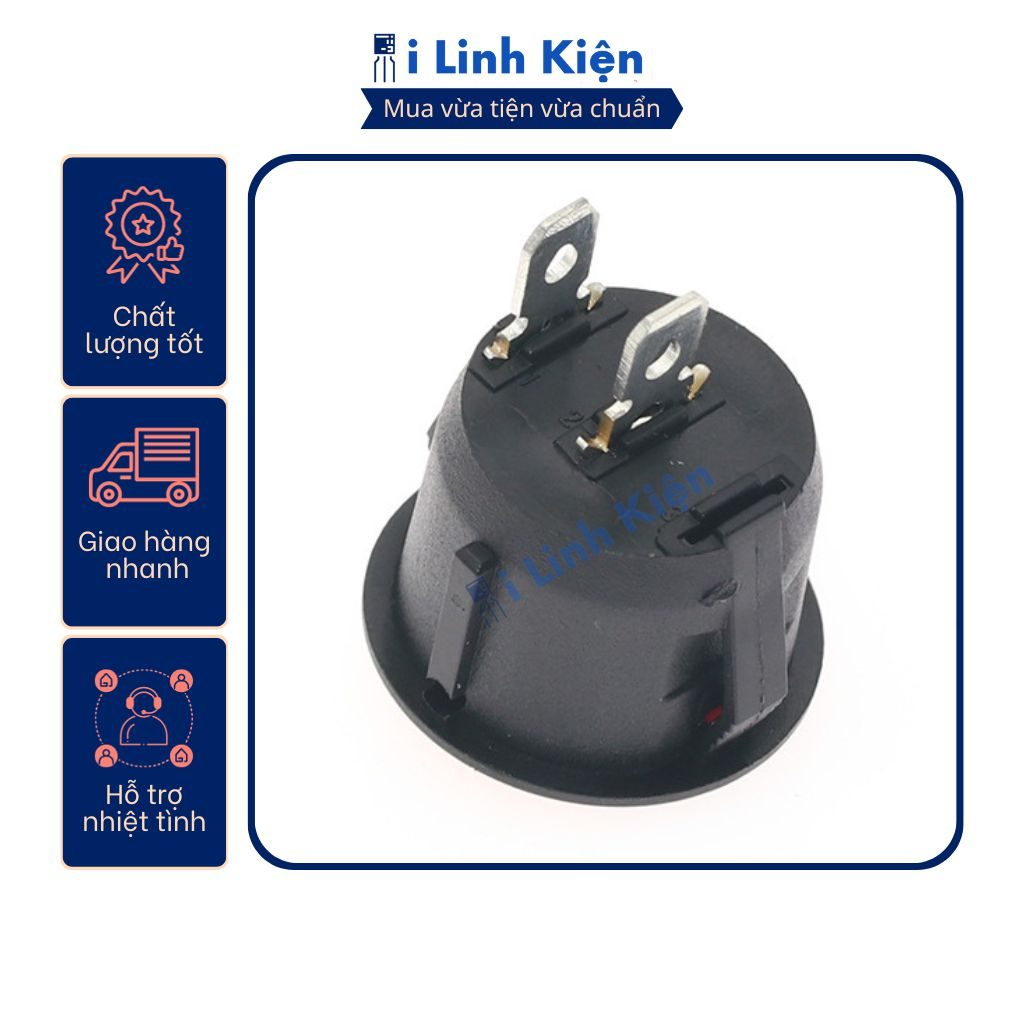 Công tắc bập bênh tròn KCD1-105 6(4)A 250V 2P không đèn chất lượng cao. 9 Công tắc bập bênh tròn KCD1-105 6(4)A 250V 2P không đèn chất lượng cao. - Ảnh 9