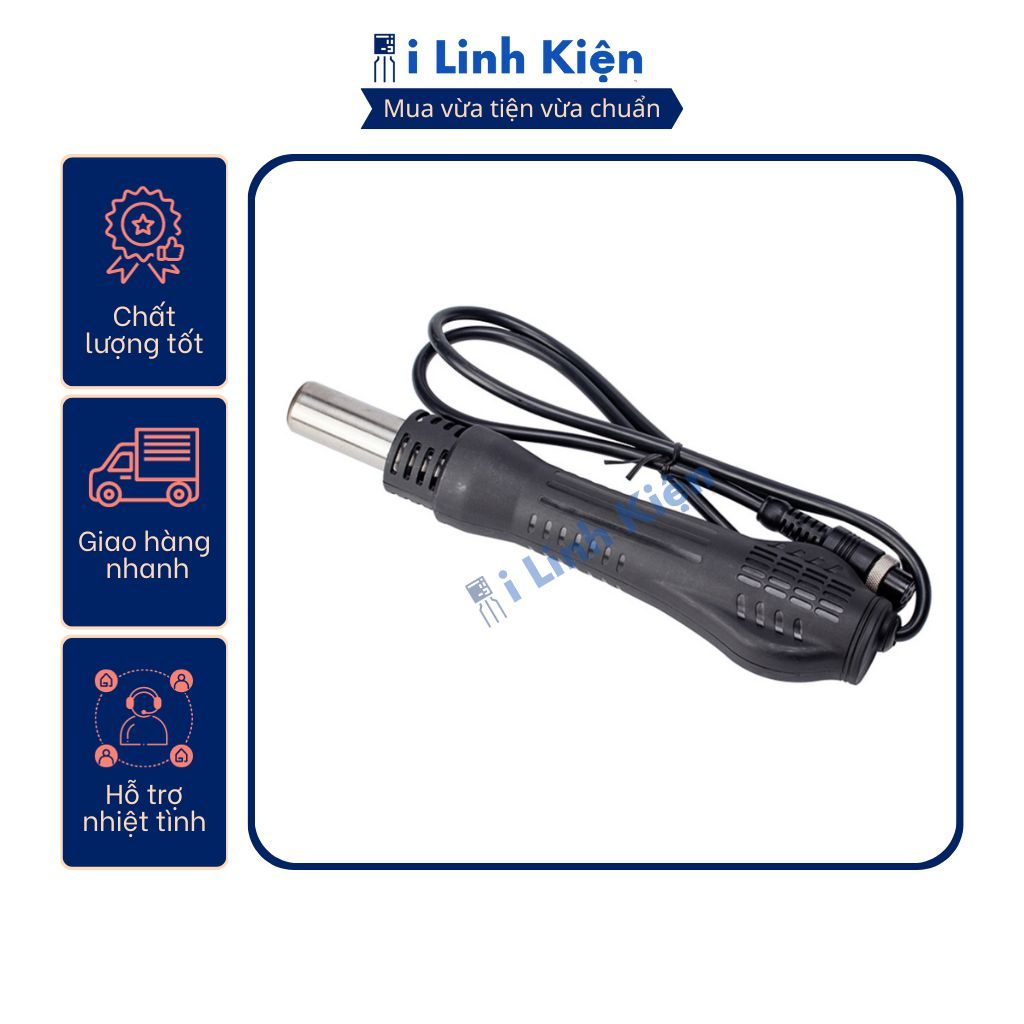 Trạm khò hàn nhiệt 2 trong 1 8898 màn hình LCD hiển thị nhiệt độ cao cấp. 4 Trạm khò hàn nhiệt 2 trong 1 8898 màn hình LCD hiển thị nhiệt độ cao cấp. - Ảnh 4