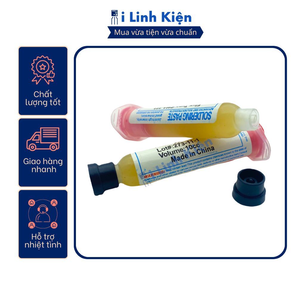 Mỡ hàn thiếc hỗ trợ hàn mạch RMA-223 10cc chuyên dụng chất lượng cao. 9 Mỡ hàn thiếc hỗ trợ hàn mạch RMA-223 10cc chuyên dụng chất lượng cao. - Ảnh 9