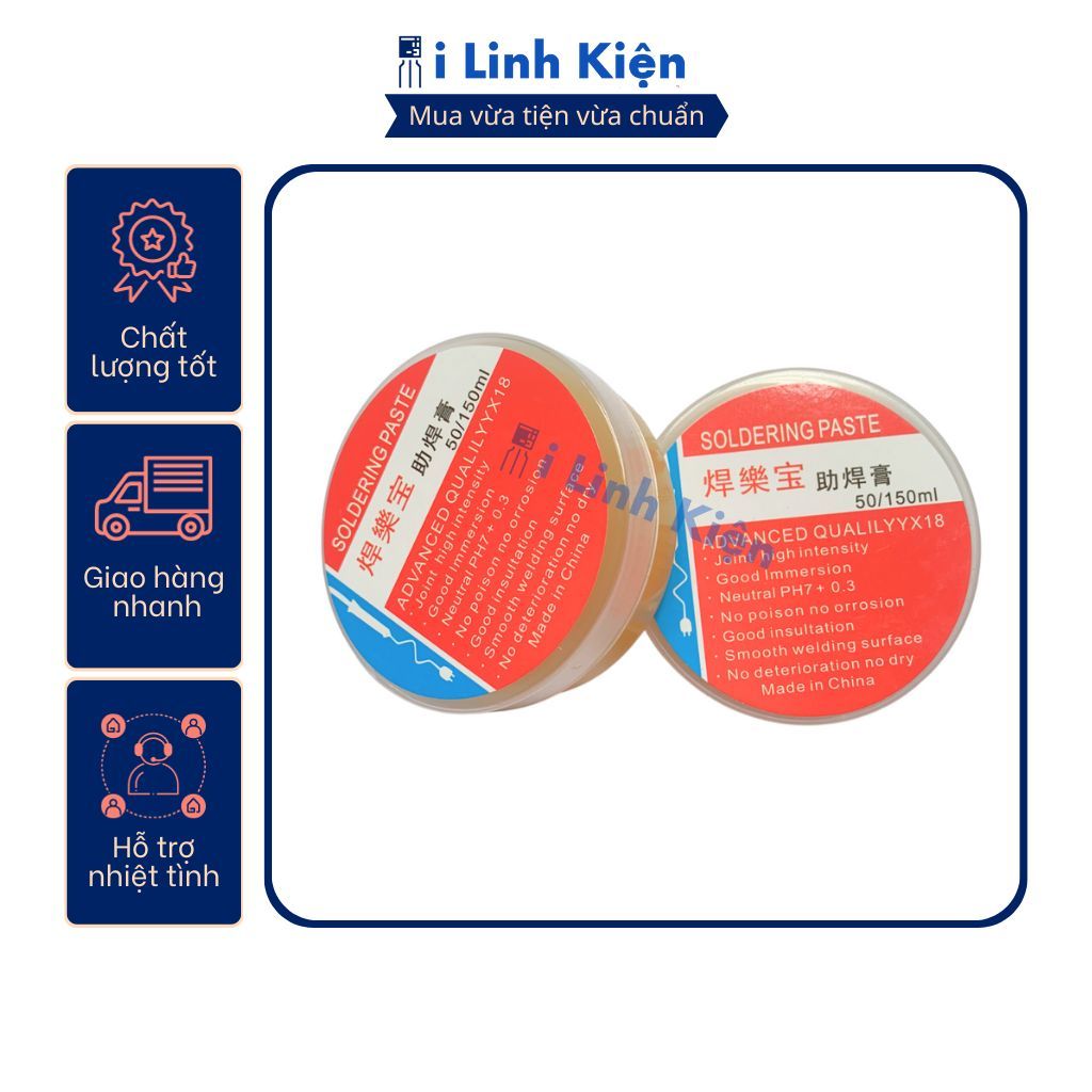 Mỡ hàn mạch NT 50g hỗ trợ hàn linh kiện loại tốt. 10 Mỡ hàn mạch NT 50g hỗ trợ hàn linh kiện loại tốt. - Ảnh 10