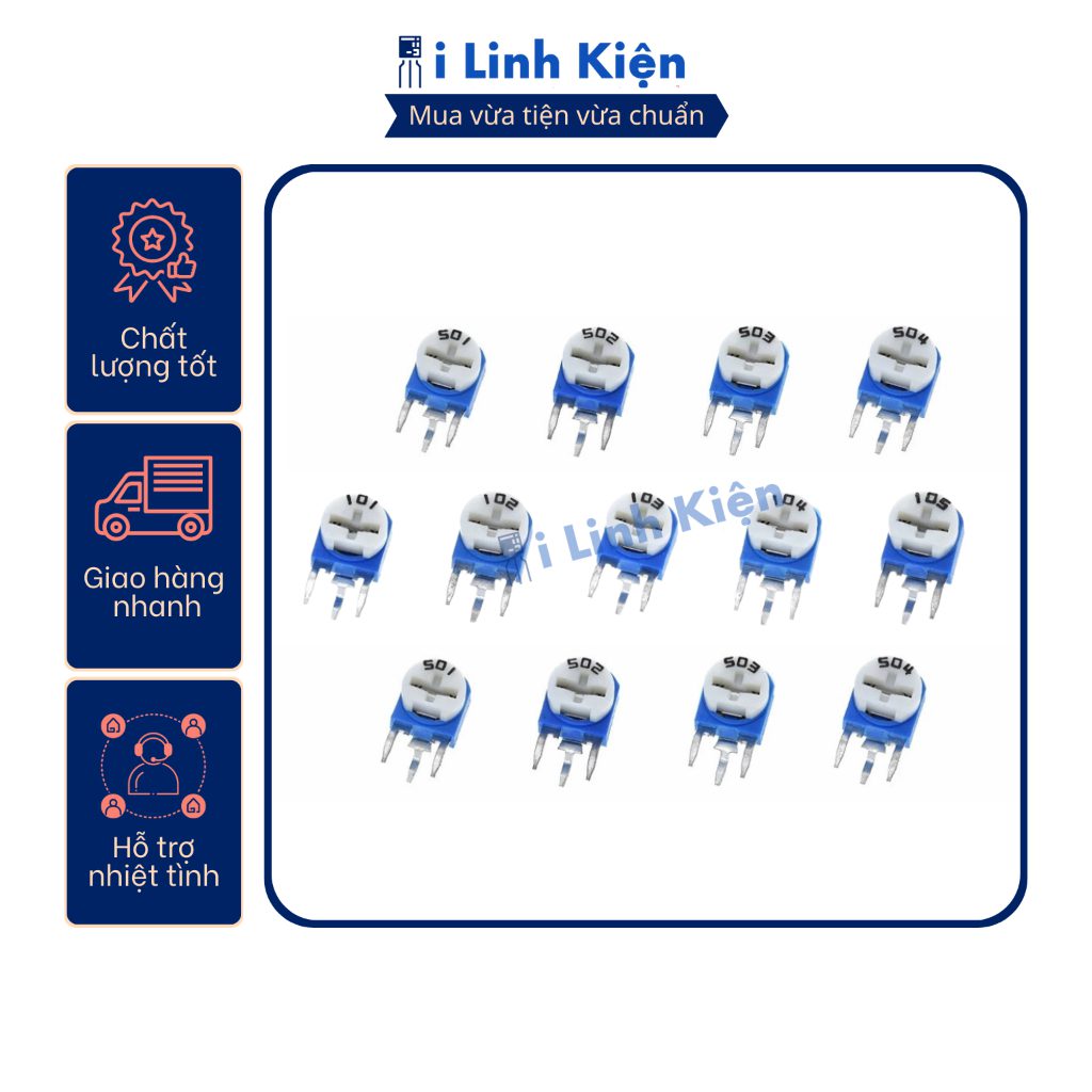 Biến trở tam giác RM063 100R - 1M chất lượng tốt 7 Biến trở tam giác RM063 100R - 1M chất lượng tốt - Ảnh 7