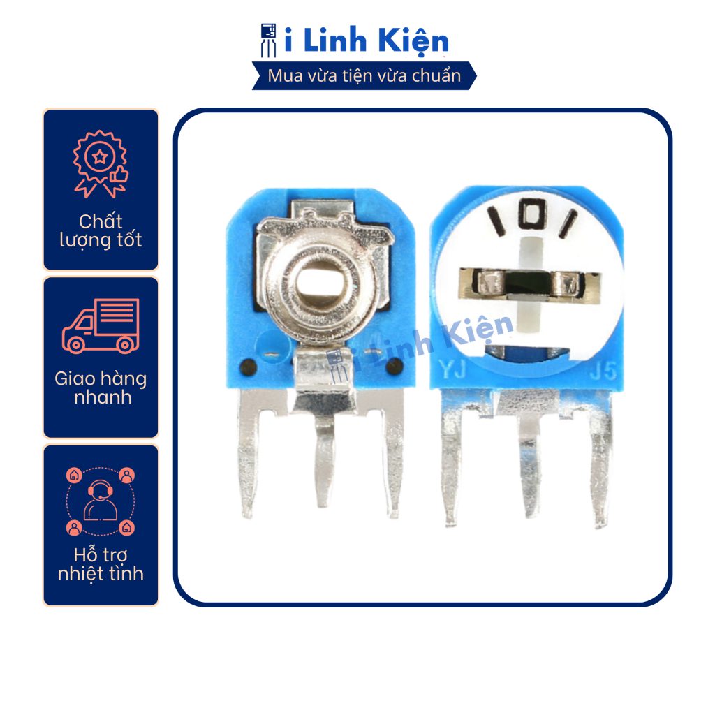 Biến trở tam giác RM063 100R - 1M chất lượng tốt 9 Biến trở tam giác RM063 100R - 1M chất lượng tốt - Ảnh 9