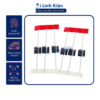 HER608 Diode xung 6A 1000V DIP đóng dây ilinhkien