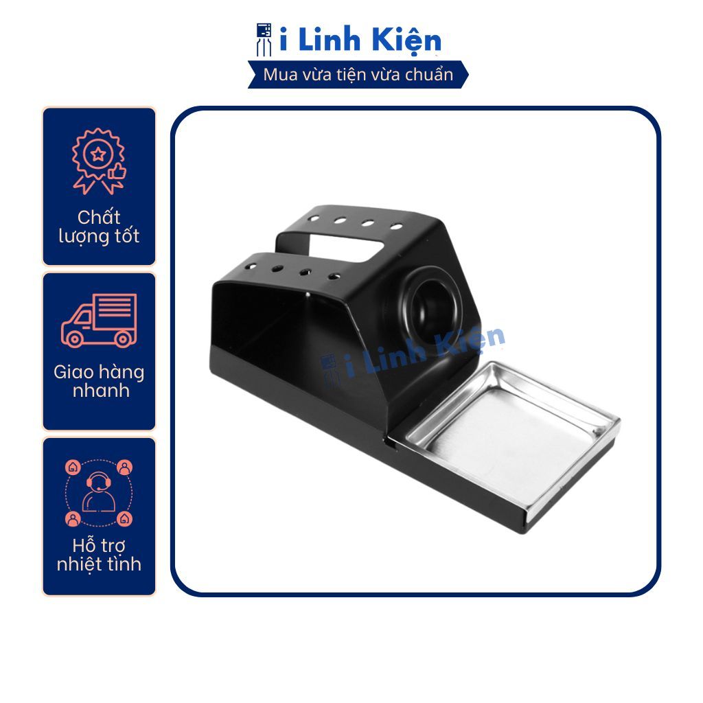 Giá đỡ mỏ hàn thiếc, kệ gác tay hàn lò xo cách nhiệt tốt tiện lợi chất lượng cao. 3 Giá đỡ mỏ hàn thiếc, kệ gác tay hàn lò xo cách nhiệt tốt tiện lợi chất lượng cao. - Ảnh 3