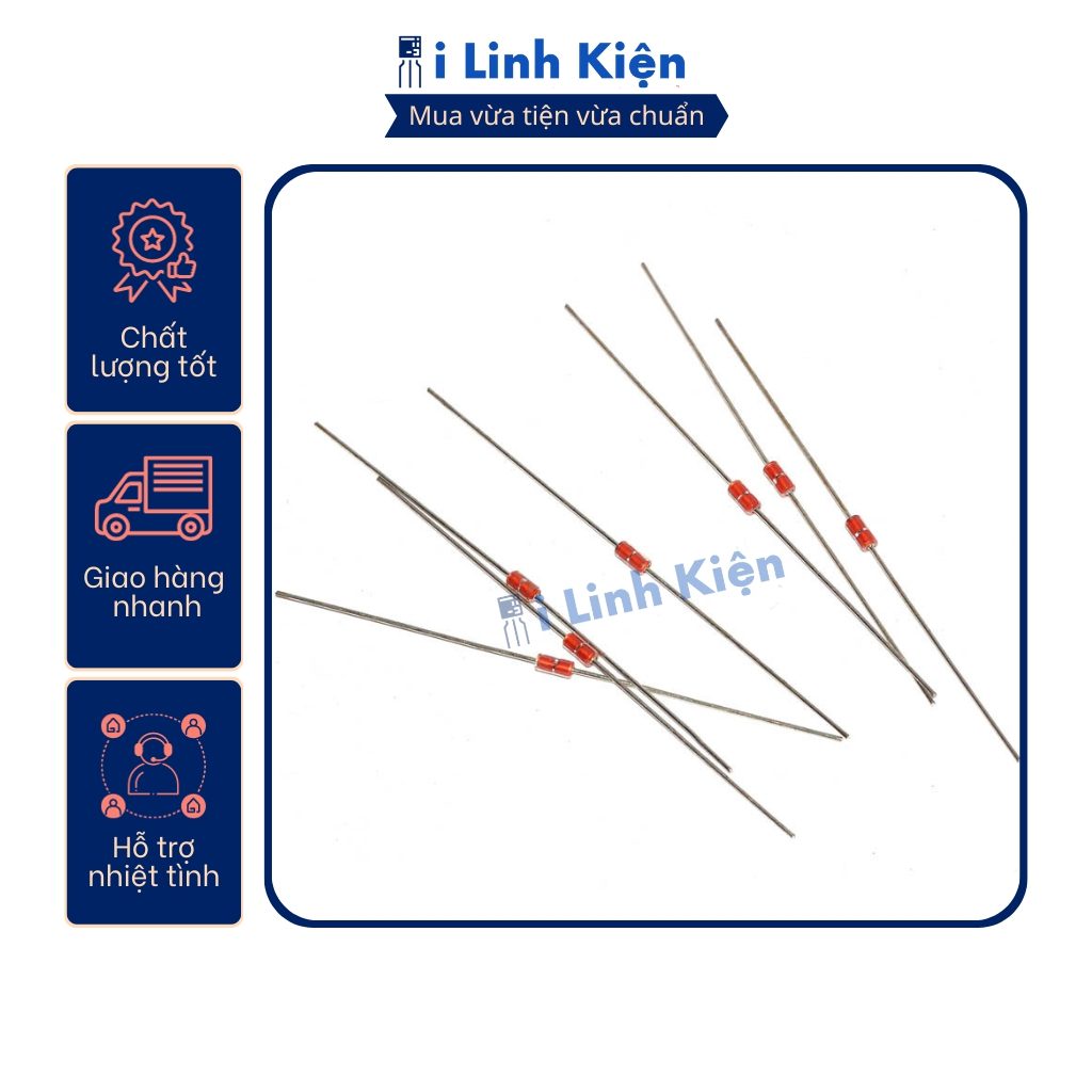 Cảm biến nhiệt NTC MF58 5K - 500K chất lượng tốt 3 Cảm biến nhiệt NTC MF58 5K - 500K chất lượng tốt - Ảnh 3