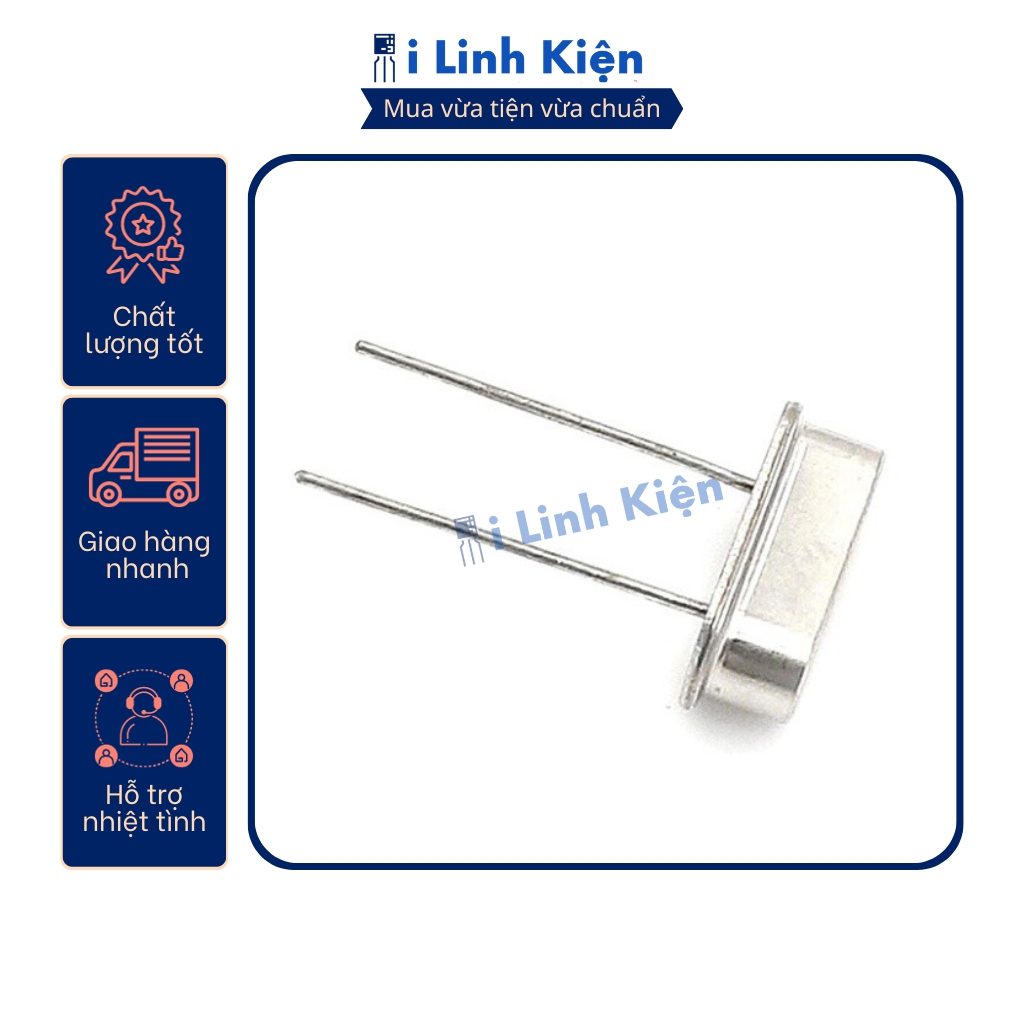 Thạch anh 4,096Mhz 2 chân 3 Thạch anh 4,096Mhz 2 chân - Ảnh 3