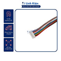 Dây bus 10P XH2.54 dây 26AWG 2 đầu cắm dài 30cm 12 vn 11134207 7r98o lofceggdwfjra7