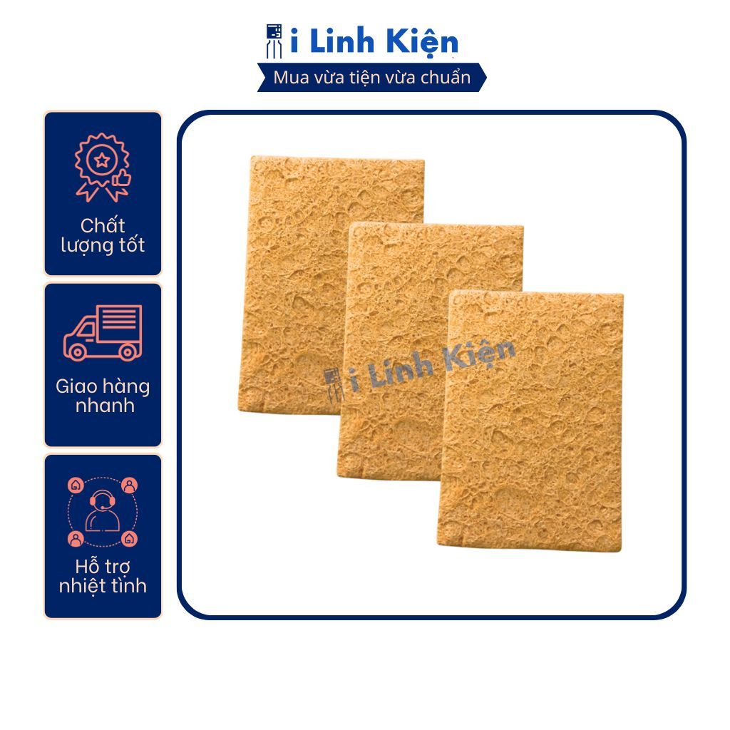 Bọt biển làm sạch mũi hàn chất lượng tốt. 8 Bọt biển làm sạch mũi hàn chất lượng tốt. - Ảnh 8