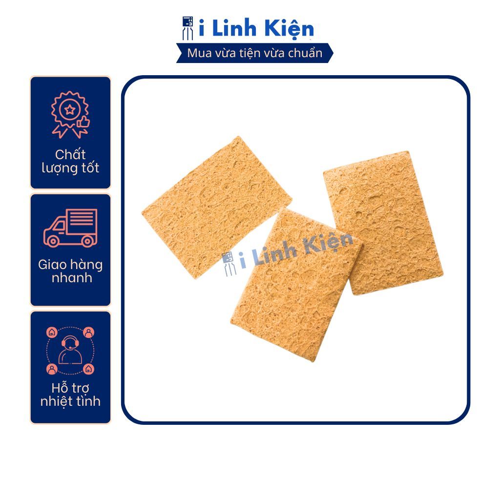 Bọt biển làm sạch mũi hàn chất lượng tốt. 6 Bọt biển làm sạch mũi hàn chất lượng tốt. - Ảnh 6