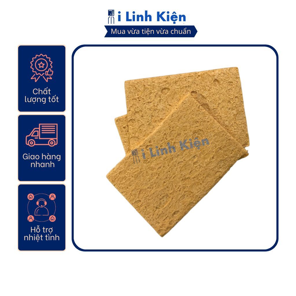 Bọt biển làm sạch mũi hàn chất lượng tốt. 7 Bọt biển làm sạch mũi hàn chất lượng tốt. - Ảnh 7