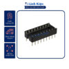 Đế IC 14 chân DIP-14 loại dẹp chất lượng tốt