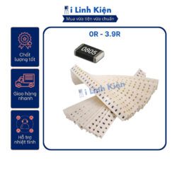 Điện trở dán 0805 1/8W 0R - 3.9R 1% chất lượng tốt (dây 100c)