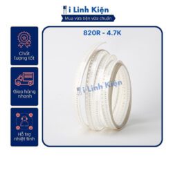 Điện trở dán 1206 1/4W 820R - 4.7K 1% chất lượng tốt (túi 50 con)