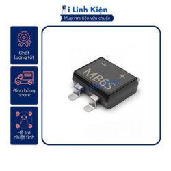 MB6S Diode cầu 0.5A 600V SOP-4