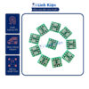 Combo 10 PCB chuyển đổi từ SOP8-DIP8 loại tốt.