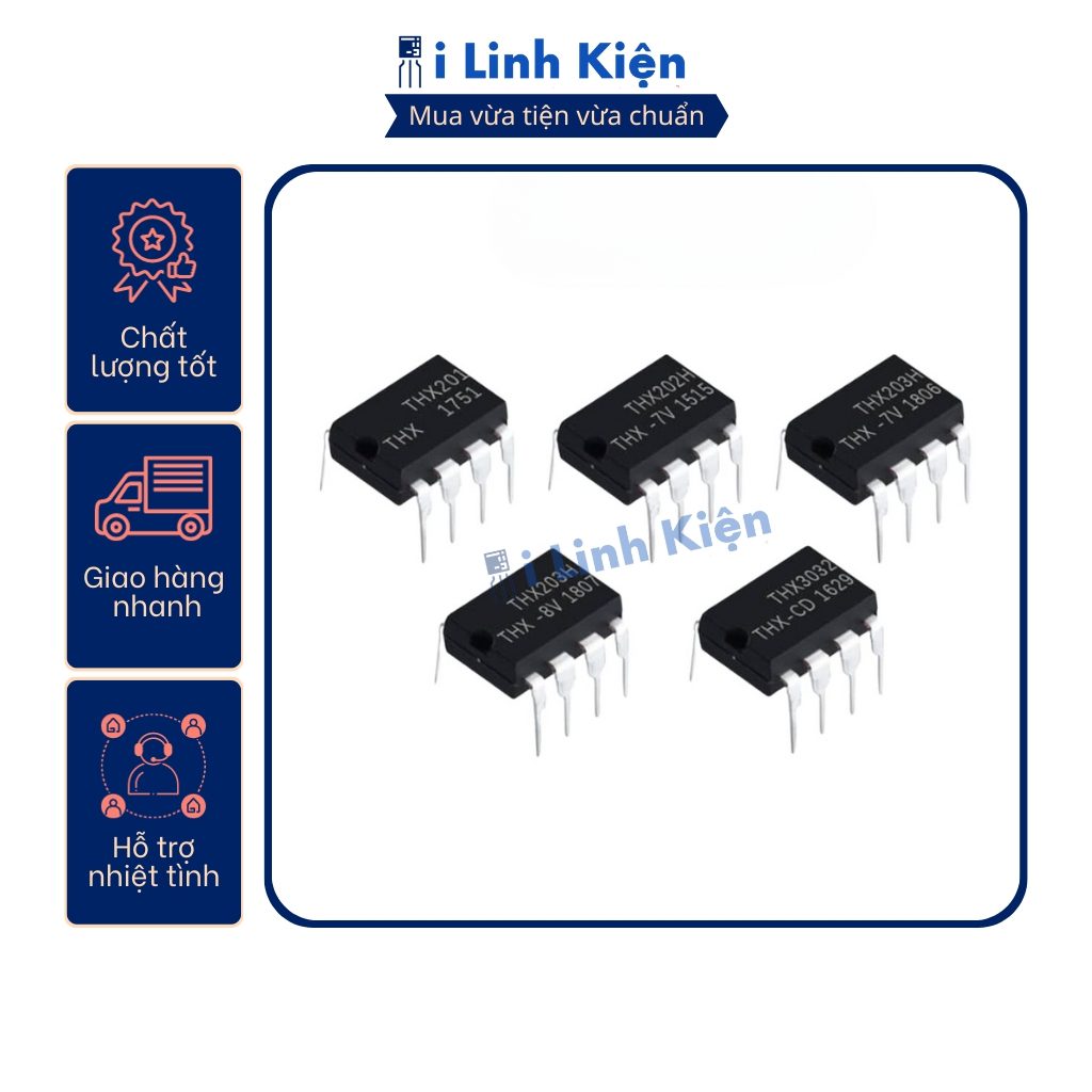 IC nguồn THX201 THX202 THX203 THX206 THX208 chất lượng tốt. 2 IC nguồn THX201 THX202 THX203 THX206 THX208 chất lượng tốt. - Ảnh 2